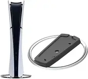 PEGLY Vertical Stand for PS5 Consoles Compatible with Playstation 5 Slim Disc and Digital Edition Solid Base Accessories