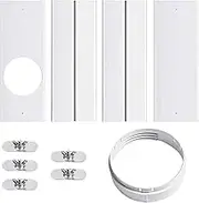 Air Conditioning Window Seal Panel - Window Cover For AC Exhaust | Air Conditioning Window Sealing Kit | universall Vent Kit For Portable AC | Adjustable Window Seal For Hot Air Stop