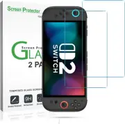 Amfilm Tempered Glass Screen Protector Compatible with Nintendo Switch 2 8 In...
