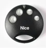 2 Pack Nice Gates Garage Doors Remote Control Rolling 433.92MHz Black 4 Button