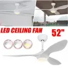 1300mm 52" Ceiling Fan with Remote & Light 3 Blades Quiet DC Motor Summer Winter