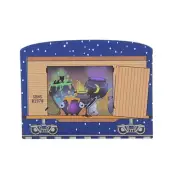 Cat's Meow Village Cauldrons Train Car Halloween Rails Bubbling Cauldrons