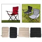 Folding Beach Chair Cushion Back Support Cushion for Camping Picnic Trekking