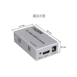 伽利略 HDMI 4K2K 網路線 影音延伸器100m(不含網路線) HDR4100