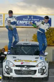 Jari Matti Latvala Mikka Antilla Rally Car 2004 Old Photo 8