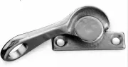 Historic Window Sweep Lock Pole Hook Bronze Craft 194-001