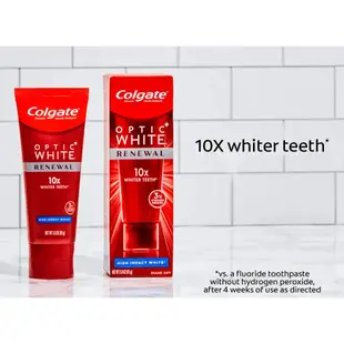 現貨+預購｜Colgate Optic White Renewal Toothpaste 高露潔亮白牙膏 3% 5%