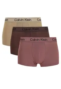 在飛比找ZALORA購物網優惠-Low Rise Trunks 3 Pack - Calvi