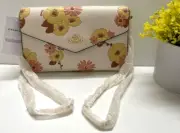 New! Coach Envelope Clutch Crossbody With Floral Cluster Print CH205