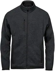 [Stormtech] Mens Avalanche Full Zip Fleece Jacket (UK Size: M) (Black Heather)
