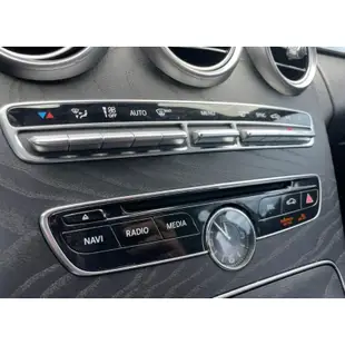 誠售二手車 賓士c300 w205 AMG白色 2015年賓士 柏林之音 19吋鋁圈 雙魚眼頭燈