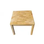 Q Toys Standard Kids Rubber Wood Hardwood Table 50cm