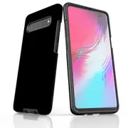 For Samsung Galaxy S10 5G Case, Armour Tough Protective Cover, Black