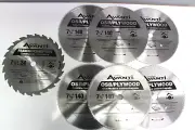 Avanti 7-1/4" X 140 Teeth OSB/Plywood Circular Saw Blade. (6) 140 TEETH & (1) 24