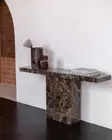 Marble Console Table, Hall Table, Entryway Table Living room Table Stand