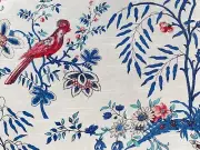 3 1/4 yds Waverly Above The Treetop home decor fabric in Porcelain