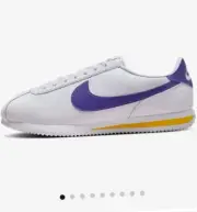 Nike Cortez sz 9 shoes 11 LA Home Classic dad sneakers white men's purple casual