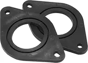 X AUTOHAUX 2 Pcs Black Plastic Car Tweeter Speaker Mounting Adapter Bracket Rings for Toyota for Subaru for Lexus