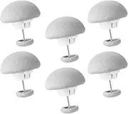 Duvet Cover Clips | 6X Anti-Slip Tightener Holders for Tablecloths | Multi-Functional Portable Sheet Fasteners Clamp for Thick Fabrics, Quilts, Back Cushions