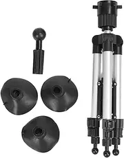 Vomeko Wig Head Stand,Mannequin Head Stand,Wig Stand Tripod,djustable Slip Proof Base Stable Structure Aluminum Alloy Hairdressing Training