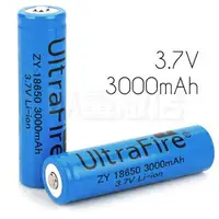 在飛比找樂天市場購物網優惠-18650 3000mAh 3.7V Li-ion 充電電池