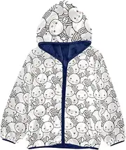 [Caihoyu] Baby Boy Fleece Jacket Hoodies Stylish Baby Boy Clothes Toddler Girls Hooded Jacket