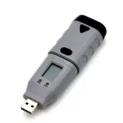 USB LCD Display Temperature Data Logger With DGraph Data Analysis