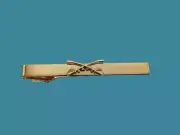U.S MILITARY CAVALRY CROSS SABERS SWORDS TIE BAR TIE TAC MADE IN THE U.S.A