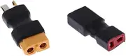 XT60 XT-60 to Deans T Plug Adapter RC Lipo Battery Charger Connector