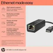 HP USB-C to RJ45 Adapter G2 / TPA-LS001D / M90993-001 - NEW