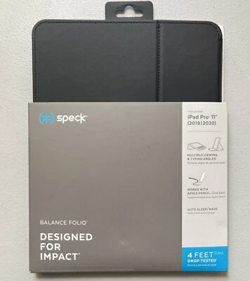 Speck - Balance Folio Case for Apple iPad Pro 11" 2018/2010 W/camera Shield