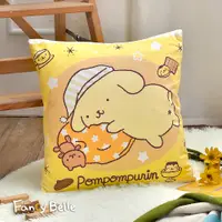 在飛比找PChome24h購物優惠-《Sanrio-布丁狗午睡時光》麂皮靠墊 45*45CM