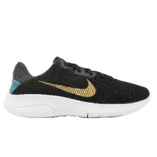 Nike 慢跑鞋 Flex Experience RN 11 NN 女鞋 黑 金勾 路跑 DD9283-008