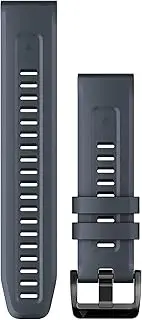 QuickFit 22mm Silicone Replacement Band for Garmin Fenix 7 Series, Epix, Instinct 2 Series, Fenix 6 Series, Fenix 5 Series, Forerunner 745 / 935 / 945, MARQ Series Descent Mk2, D2 Delta and many more.