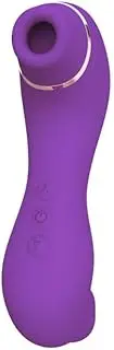 Sex Toy for Woman, 10 Tongue Licking Vibrators & 10Suction Sex Toy, Waterproof Clit Sucker, Rechargeable Pulsating Vibrator for Women, Suction Vibrator, Female Pleasure Toys, Vibrator Adult Sex Toy for Clit Nipple Sucking Stimulation (Purple)