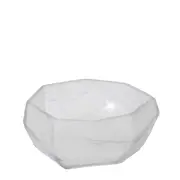 [James Lane] Rufus Bowl Frosted Glass White