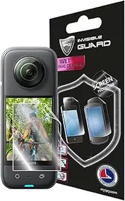 IPG for INSTA360 X3 Action Camera Hydrogel Screen Protector (2 Units) Invisible HD Clear Film Anti Scratch Guard-Smooth/Self-Healing/Bubble Free for X3