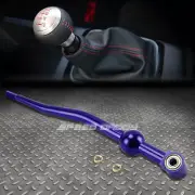 FOR EK EJ EG DB DC BLUE BILLET ALUMINUM DUAL BEND MT RACING SHORT THROW SHIFTER