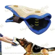 1pc x Dog Biting Pillow With 2 Handles, Jute, Suits Dog Bite Training