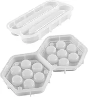 NAMOARLY Your Dice Box Resin Molds Hexagon Dice Holder Molds Epoxy Silicone Molds