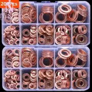 Copper Washer Gasket Nut and Bolt Set Cap Screws Bolts Metric Bolt Assortment