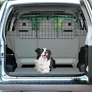 NANANARDOSO Dog Car Barriers for SUV,Adjustable Large Pet Divider Barriers, Heavy Wire Mesh Universal-Fit Vehicle Separator for SUV/Vans/Trucks