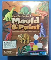 Glow in the Dark Mould & Paint Dino's Fridge Magnets