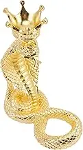 LIFKOME Home Decor Crystal Ball Base Snake Pattern Alloy Crystal Ball Pedestal Crafts Display Rack