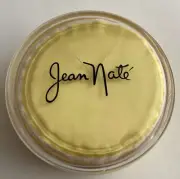 Vintage Jean Nate Perfumed Bath Powder w/ Puff 4 oz Unused Cracked Cover