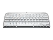 Logitech MX Keys Mini for Mac - Keyboard - backlit - wireless - Bluetooth - pale grey