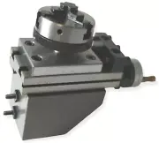 New Mini lathe Vertical Slide With 50 mm Dia 3 Jaw Self Centering Chuck on Plate