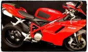 TechSpec Ducati 1198/1098/848 2007-2013 Snake Skin Tank Grip 62-0035-SS