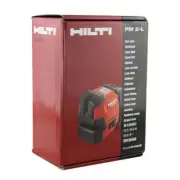 Hilti laser level PM 2-L Line laser with magnetic shaped L-shaped bracket