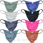 Mens Mini Bikini Briefs Abrazine Texture Stretchy Underwear String Pouch Brief
